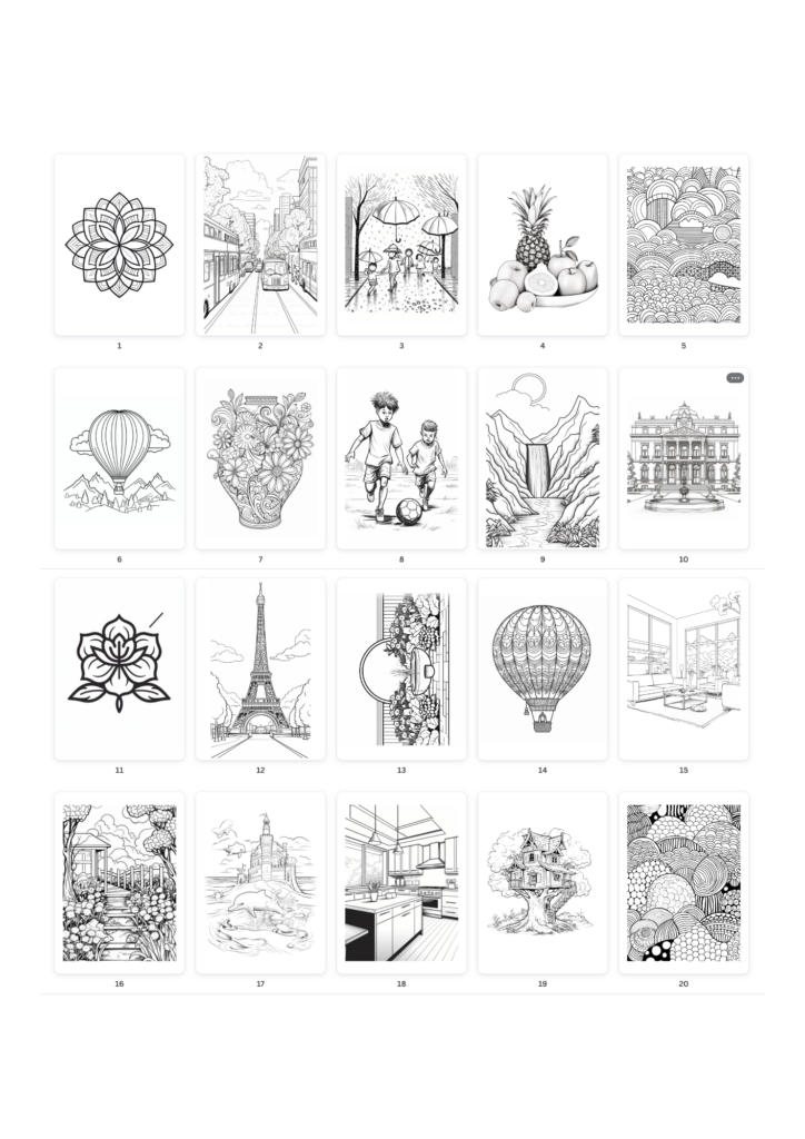 Coloring Pages July 2023 Silveractivities Store Coloring Pages July 2023 Silveractivities Store