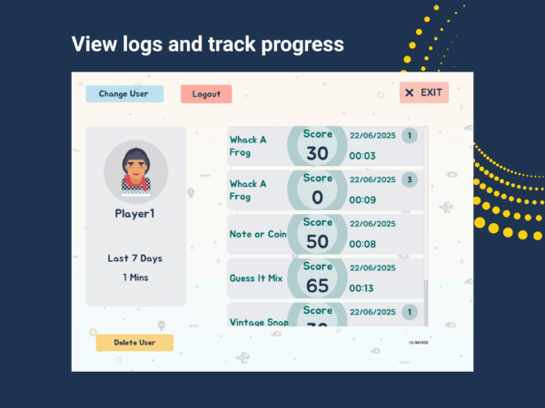 SilverActivities Cognitive Games (Cogniverse) for iPad - Image 4