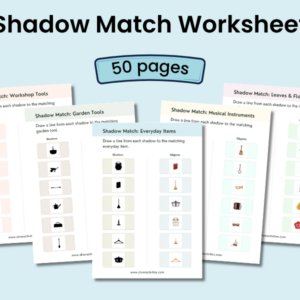 Shadow Match - Printable Sheets